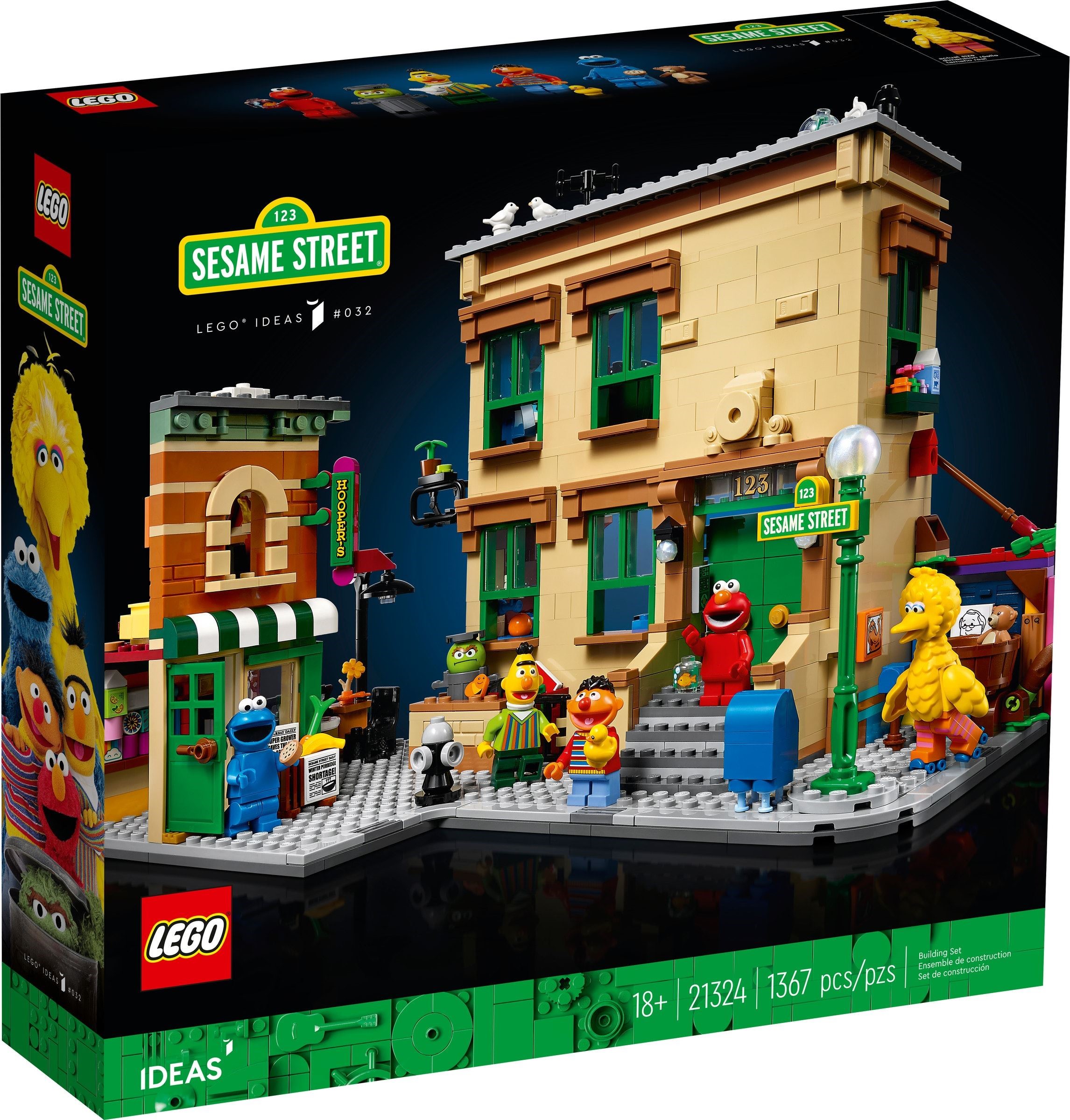 LEGO เลโก้ 21324 123 Sesame Street