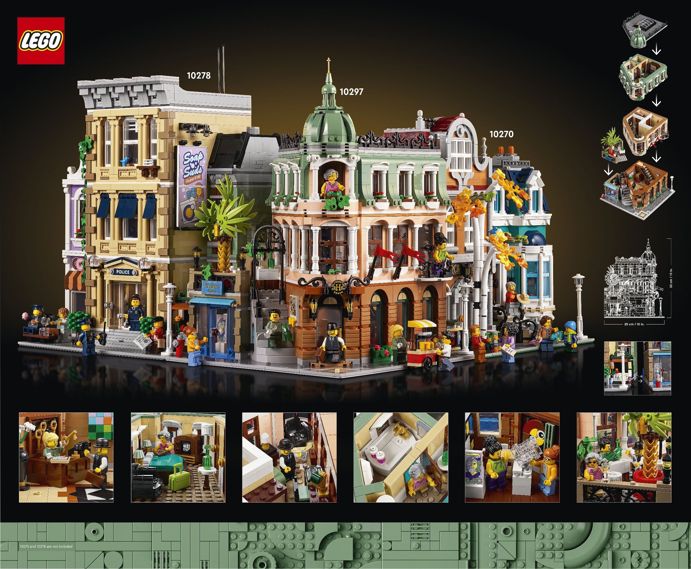 LEGO Creator เลโก้ 10297 Boutique Hotel