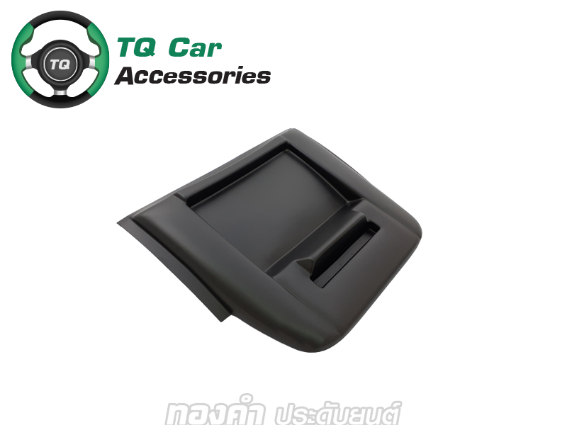 ถาดวางของคอนโซลหน้ารถตู้ Toyota Commuter,Ventury,Hiace สีดำ.เคพล่า.ลายไม้