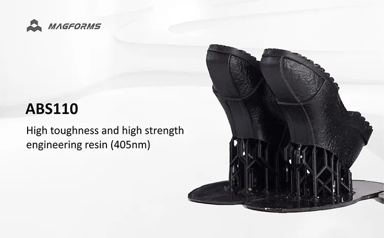 Magforms ABS110 Resin 1kg for LCD&DLP Pritner Black Photopolymer Resin 3D Printing Material UV sensitive resin