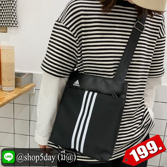 ♨️ Adidas กระเป๋าสะพายข้าง ใบใหญ่งานสวย ♨️