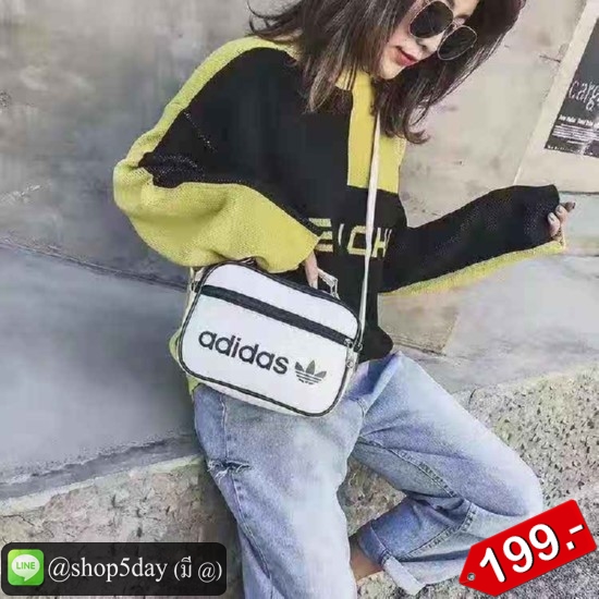 🔥กระเป๋าแฟชั่น สะพายข้าง Adidas No.AD 199-A