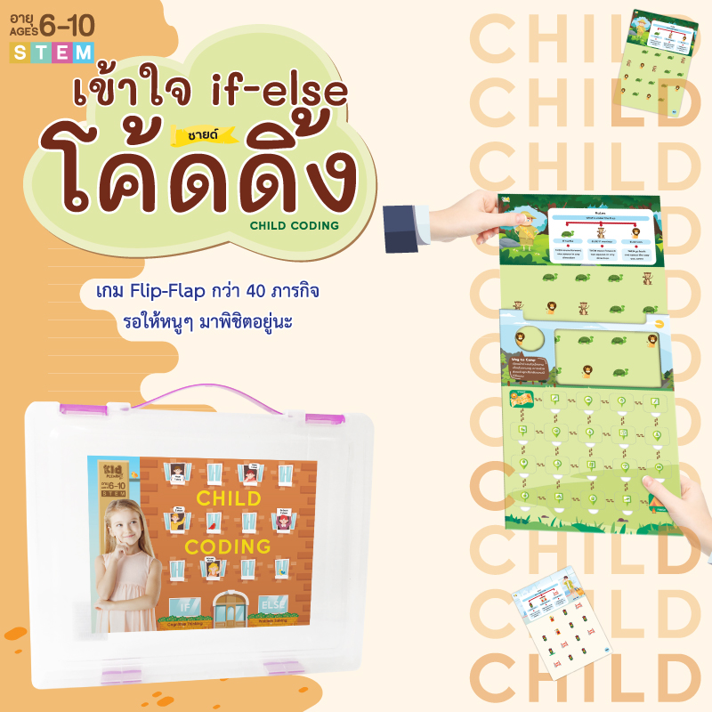 เกมโค้ดดิ้ง 3 ระดับ (Coding)