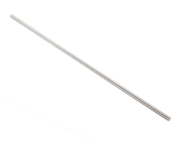 แกนสกรูขนาด 8mm. ยาว 100mm. ระยะเกลียว 2 mm. Lead Screw Dia 8mm Length 100mm pitch 2mm. with Nut T8 Lead Screw for RepRap 3D Printers Parts Trapezoidal Screw Copper Nuts