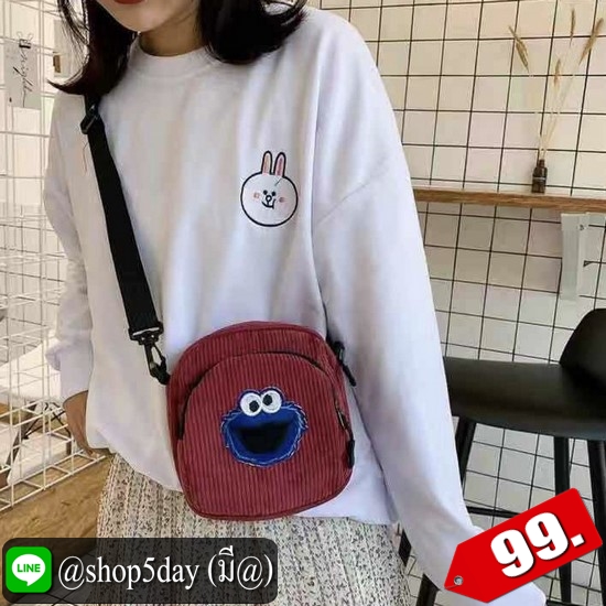 ♨️ กระเป๋าสะพายข้างมาใหม่ ผ้าลูกฟูก Mini ⚡️