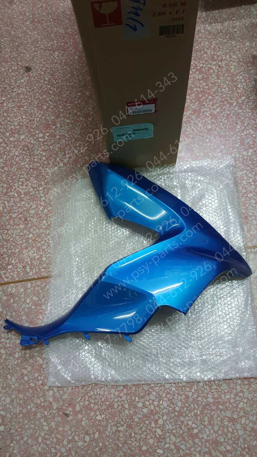 ฝาครอบไฟหน้า-ขวา PCX 150/18 แท้ๆ สีน้ำเงิน (B189) 64501-K97-T00YJ