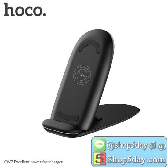 Hoco CW7 Qi Wireless Quick Charger 10W แท่นชาร์จไร้สาย For iPhone X 8 Samsung Note 8 S8 Plus S7 S6 Edge