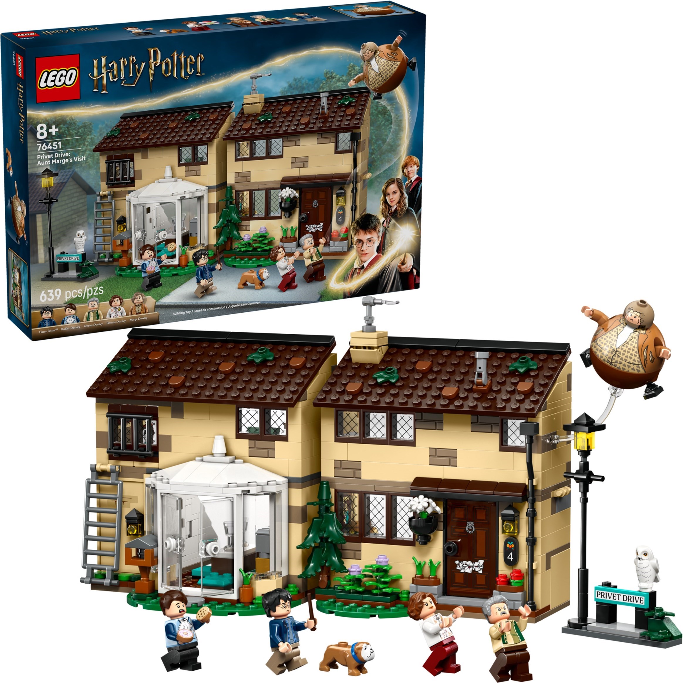 LEGO Harry Potter เลโก้ 76451 Privet Drive: Aunt Marge's Visit