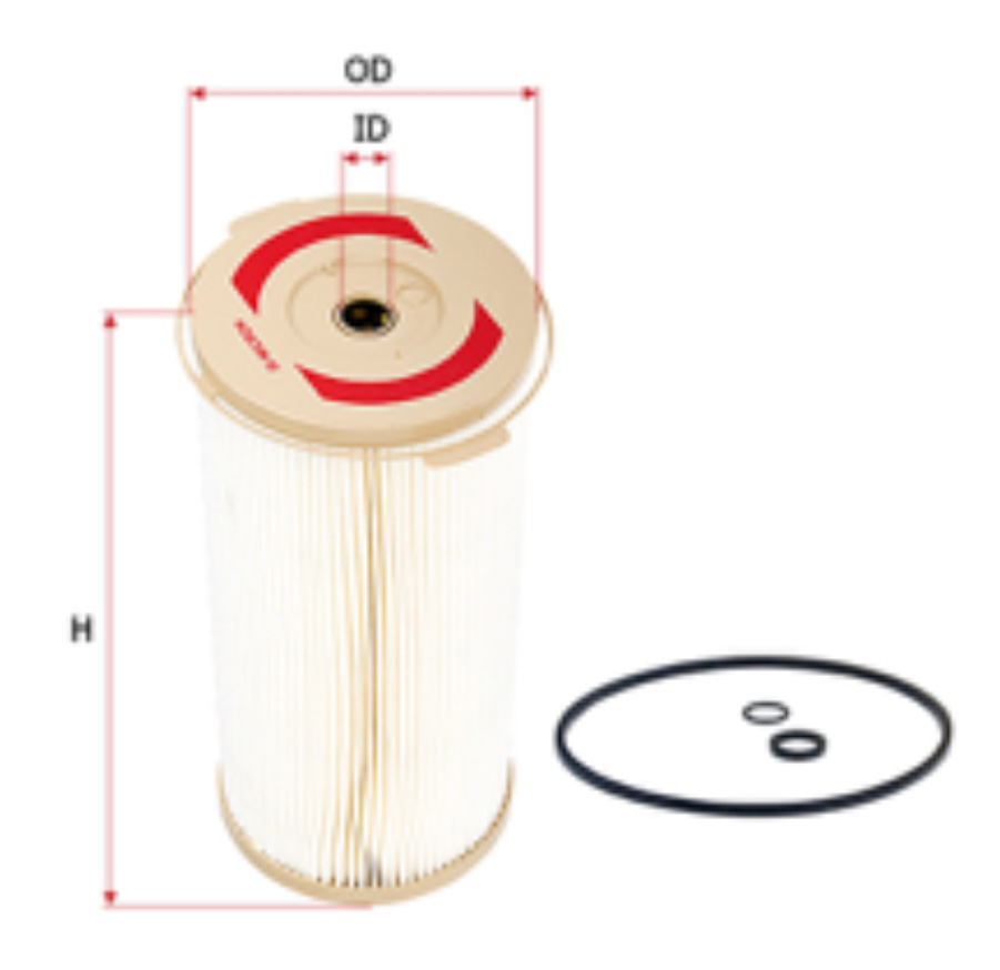 Turbine Series 1000 30µm Fuel/Water Separate Filter / ไส้กรองดักน้ำ