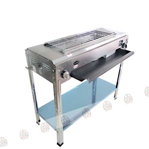 เตาย่างอินฟราเรด พร้อมขาชั้นวาง ฮานาย่า (ha-kf4)