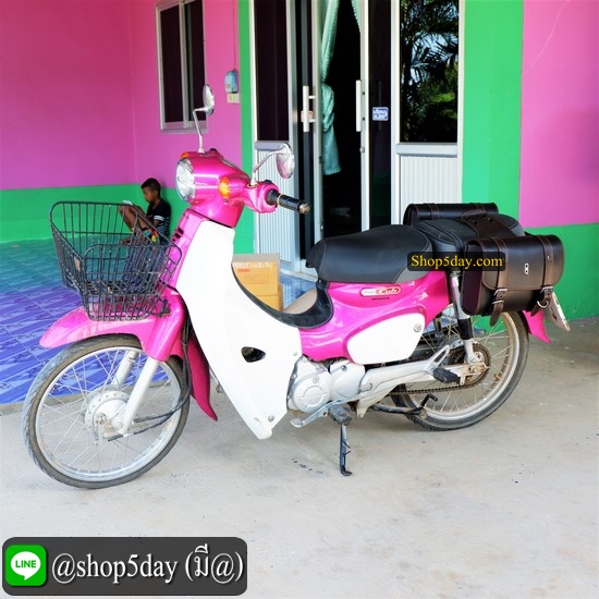 🔥 กระเป๋ารถมอเตอร์ไซค์ วินเทจ-คลาสสิค Honda Super Cub