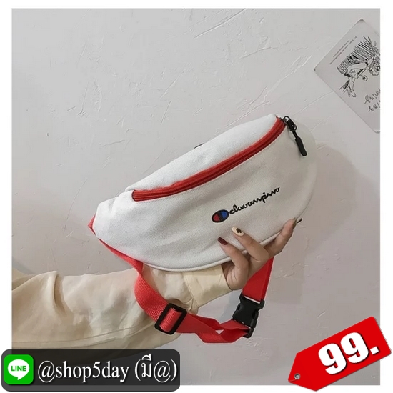 ⚡️ กระเป๋าคาดอกผ้าแคนวาสสุดเท่ ⚡️