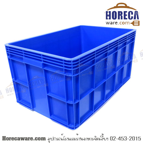 Square solid crate, no126, blue color, 37 * 57 * 29cm, easy to bring [ng-0126-bl]