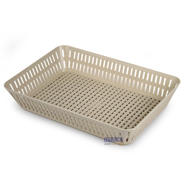 ตะแกรงเหลี่ยม ลายหวาย 38x25x8cm เอสเอน สหเมธี