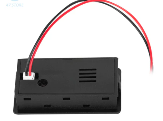 เครื่องวัดแรงดันไฟฟ้า Digital Electricity Meter Battery Capacity Indicator LCD Lead-acid Lithium Battery Two-wire Digital Voltmeter