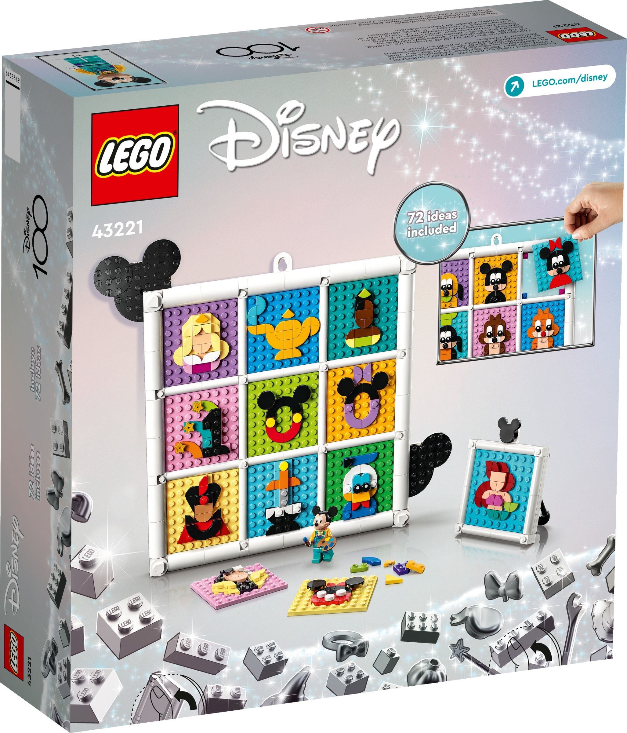 LEGO เลโก้ 43221 100 Years of Disney Animation Icons