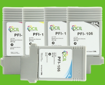 หมึกCanon PFI-106 R 130ML เทียบเท่า