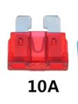 ฟิวส์รถยนต์ Medium Auto Fuse Car High Quality Standard Car Fuse Blade 10A