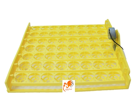 ถาดฟักไข่ไก่ กลับไข่อัตโนมัติ สำหรับตู้ฟักไข่ไก่ รุ่น 6 ถาด ไข่ไก่ 56 ฟอง ใช้ไฟ 220V