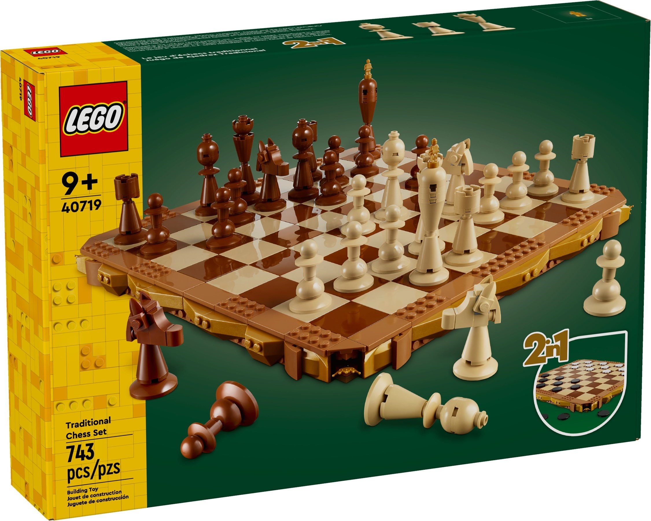 LEGO เลโก้ 40719 Traditional Chess Set