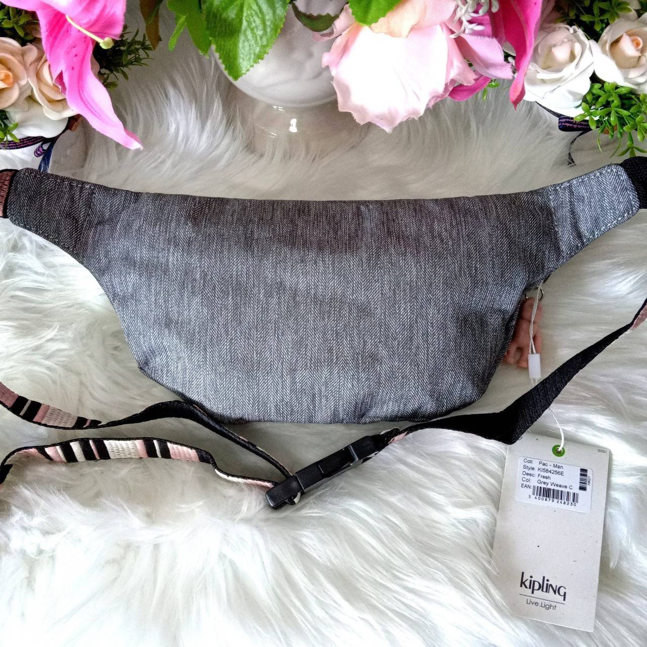 KIPLING กระเป๋าสะพาย กระเป๋าคิปลิ้ง Pac Man Fresh Waist Pack