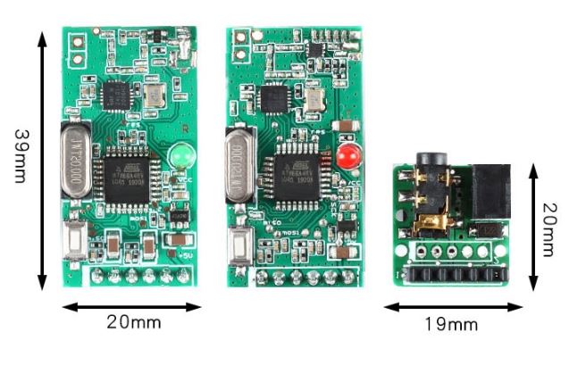 โมดูลเสริม สำหรับโมดูลรับส่งสัญญาณเสียงไร้สาย 2.4G NRF24L01 wireless digital high-fidelity audio receiving and transmitting module