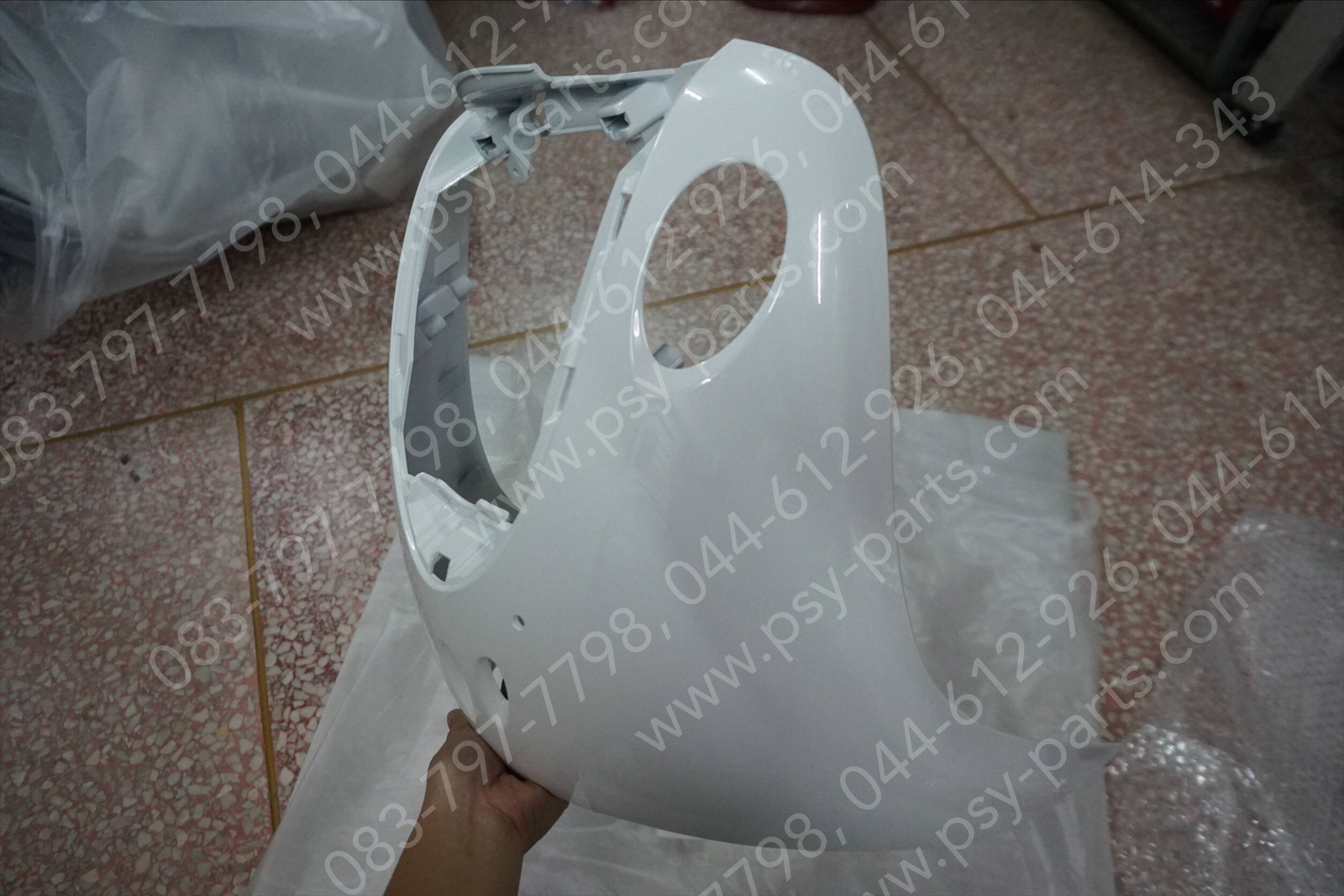 บังลม FINO/10 แท้ๆ สีขาวมุก 4D0-F8311-10-P5 Yamaha