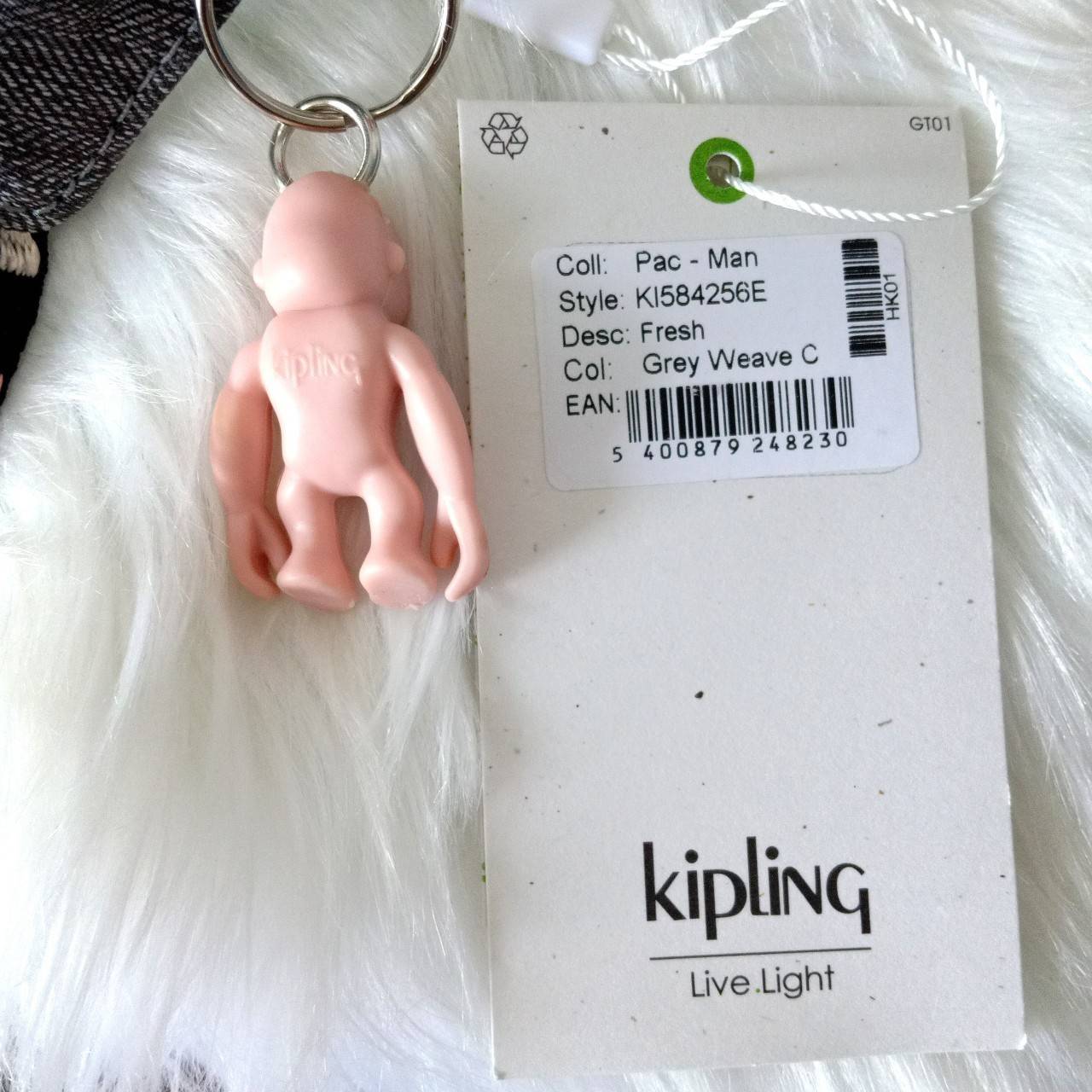 KIPLING กระเป๋าสะพาย กระเป๋าคิปลิ้ง Pac Man Fresh Waist Pack