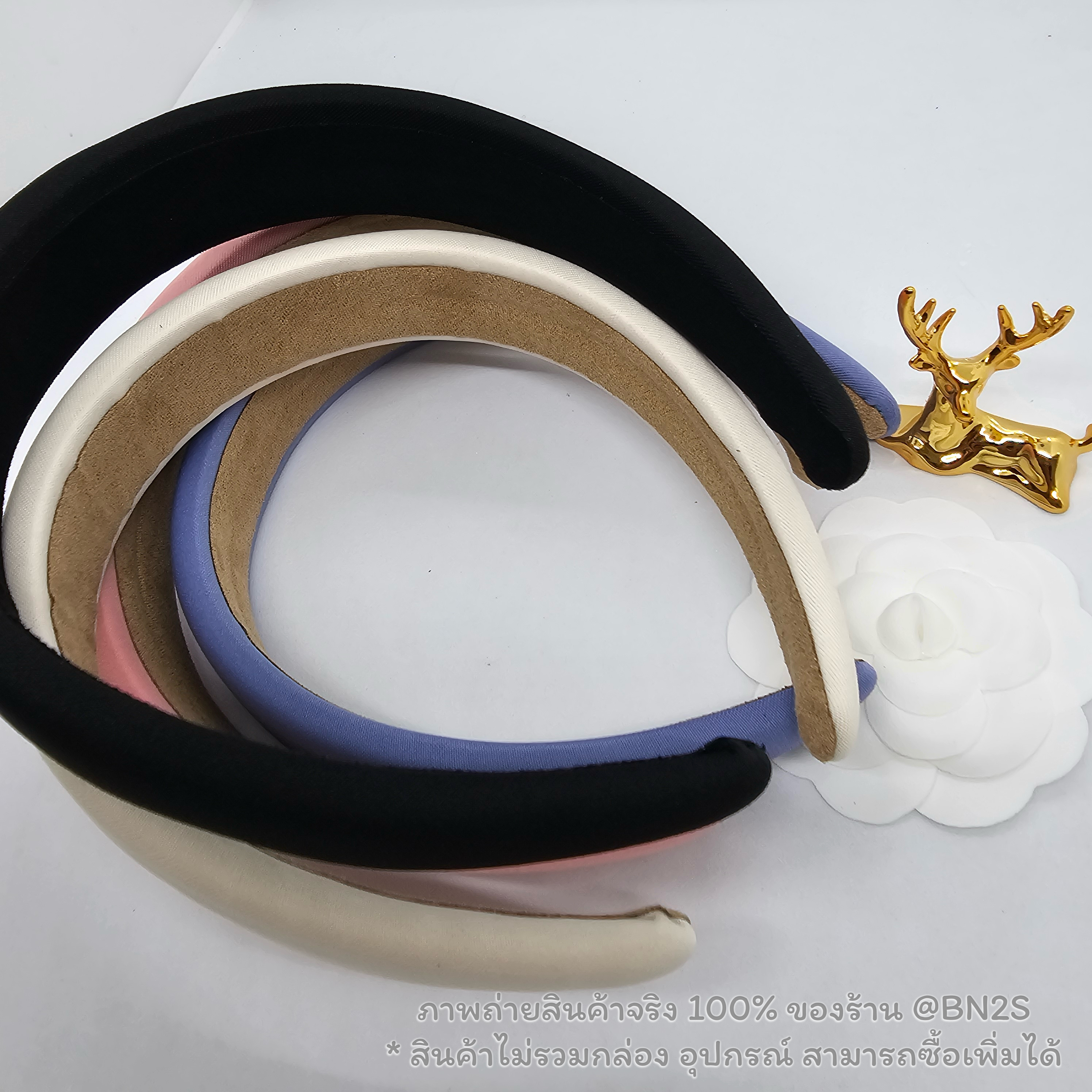 สีดำ | EMIS NEW LOGO HAIRBAND ที่คาดผมอีมิส ปักโลโก้ บุฟองน้ำนุ่ม สไตล์เกาหลี งานสวยภาพงานจริง 100% พร้อมส่งในไทย ไม่ต้องรอนาน