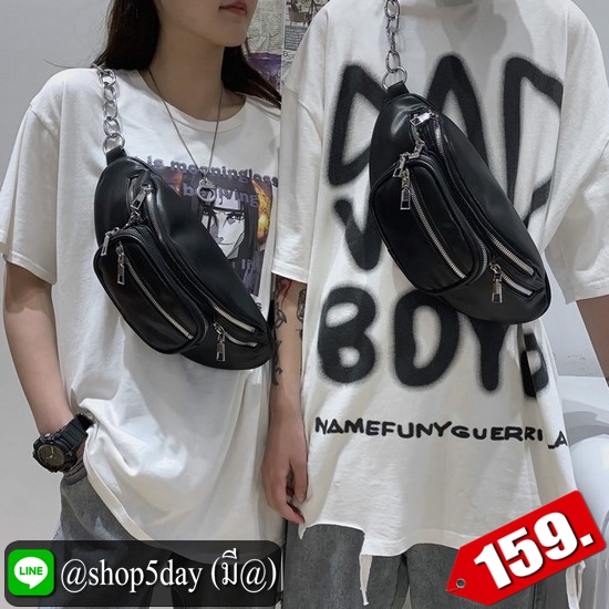 ♨️ กระเป๋าแฟชั่น คาดอก-คาดเอว หนัง PU OK ⚡️