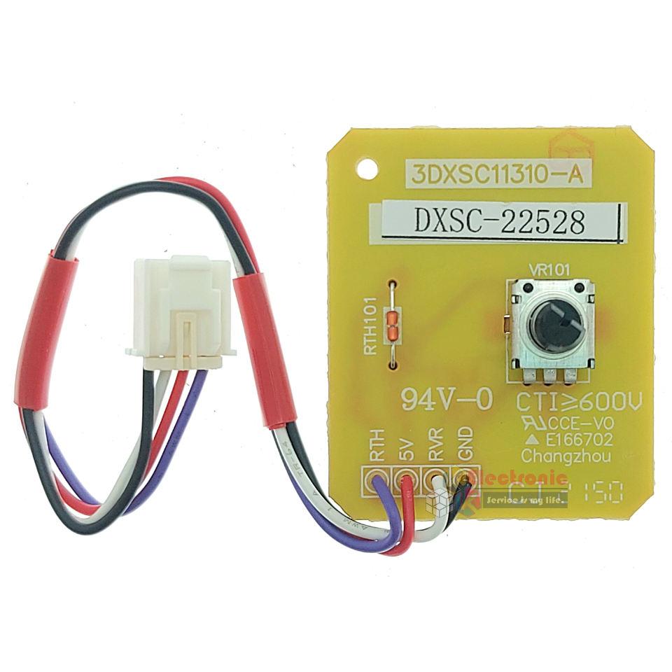 แผงบอร์ดปรับอุณหภูมิตู้เย็นTOSHIBA_โตชิบา รุ่น GR-A25KS*อะไหล่แท้*ใช้ได้กับรุ่นที่ทางร้านระบุไว้