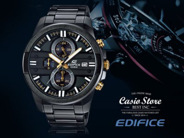 Casio Edifice ชาย EFR-543BK-1A9VUDF