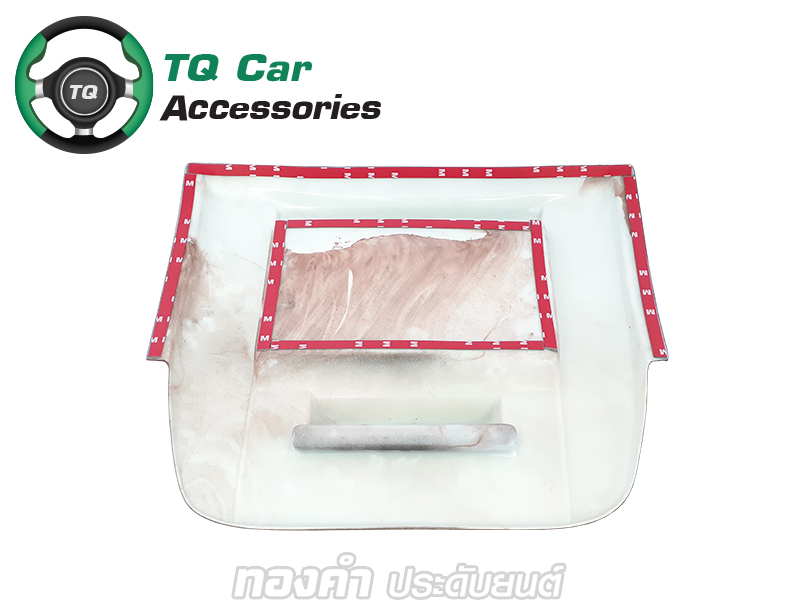 ถาดวางของคอนโซลหน้ารถตู้ Toyota Commuter,Ventury,Hiace สีดำ.เคพล่า.ลายไม้