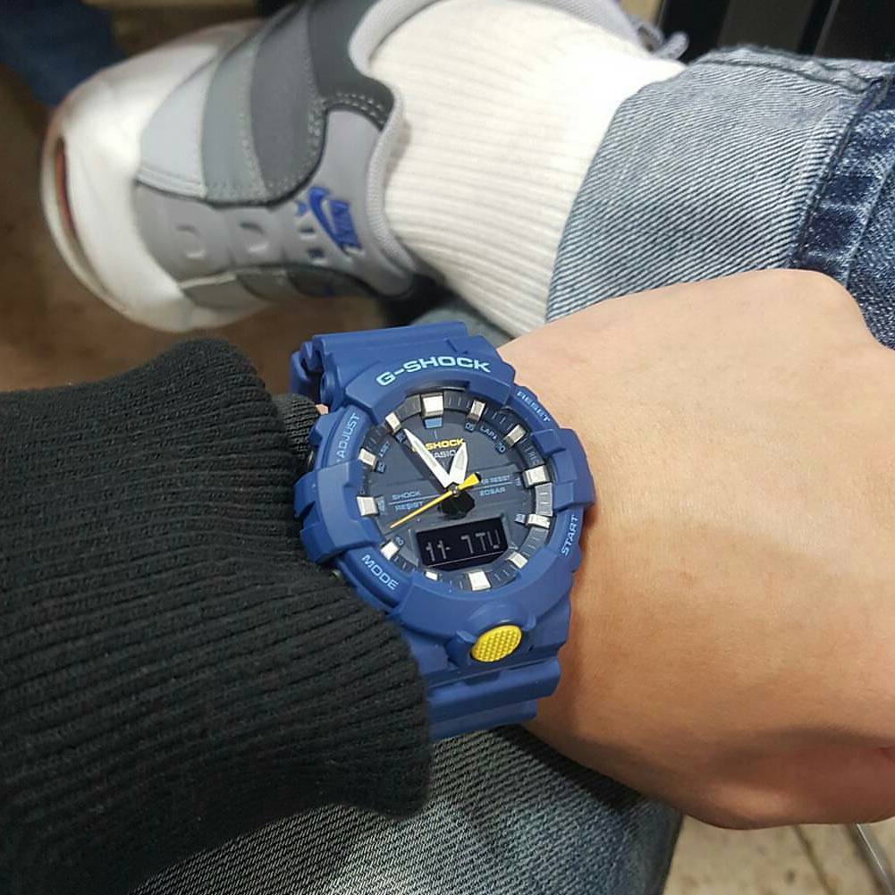 Casio G-shock ชาย GA-800SC-2ADR (ประกัน CMG)