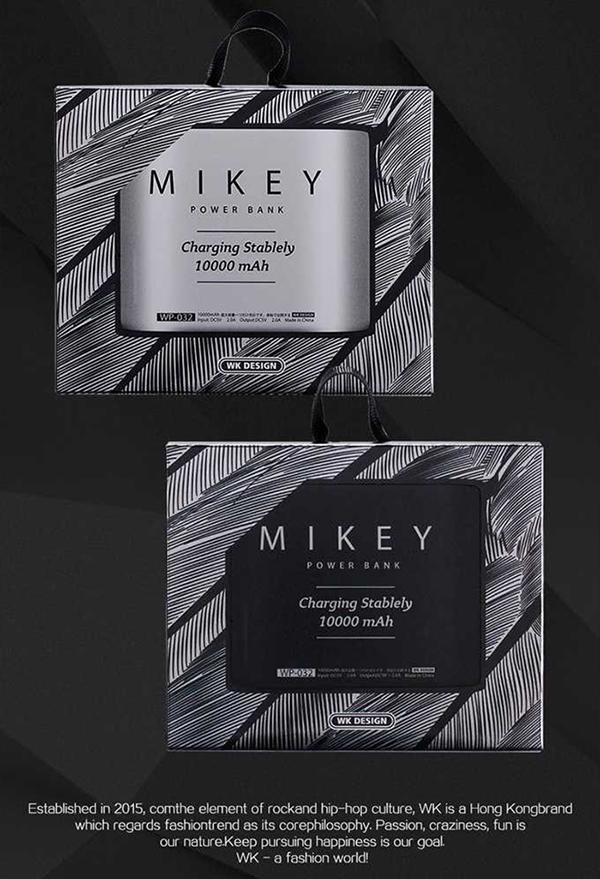 แบตสำรอง WK WP-0032 Mikey 10000 mAh