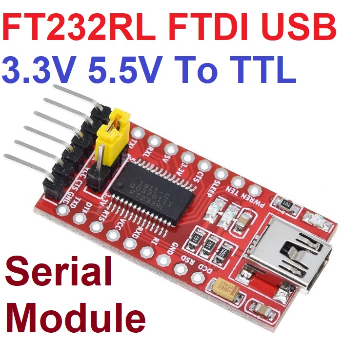 FT232RL FTDI 3.3V 5.5V USB to TTL Serial Adapter Module Mini Port Module for Arduino Pro mini download cable mini interface
