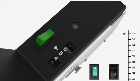 เครื่องเย็บแม็กซ์ไฟฟ้าเย็บกลางเล่มได้ รุ่น ST-100