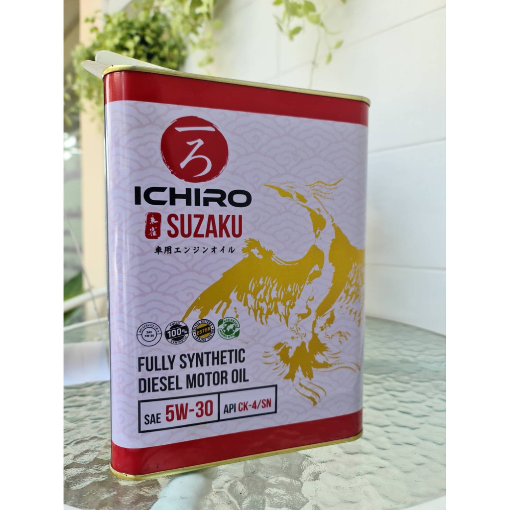 ICHIRO 5W-30 ดีเซล7L+กรองเครื่อง 12,000Km