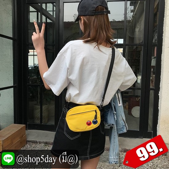 ⚡️กระเป๋าสะพายข้าง EM สุดน่ารัก 🤩 ELmo (เอลโม่)