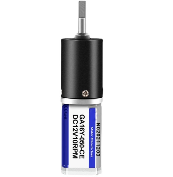 Gear Motor GA16Y-050 มอเตอร์เกียร์ 16mm. 6V 533RPM Shaft 3mm.16GA micro motor DC reduction planetary motor