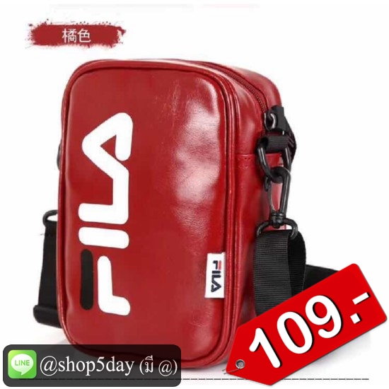 🔥กระเป๋าแฟชั่น สะพายข้าง Fila ฟิล่า No.flla PU0001