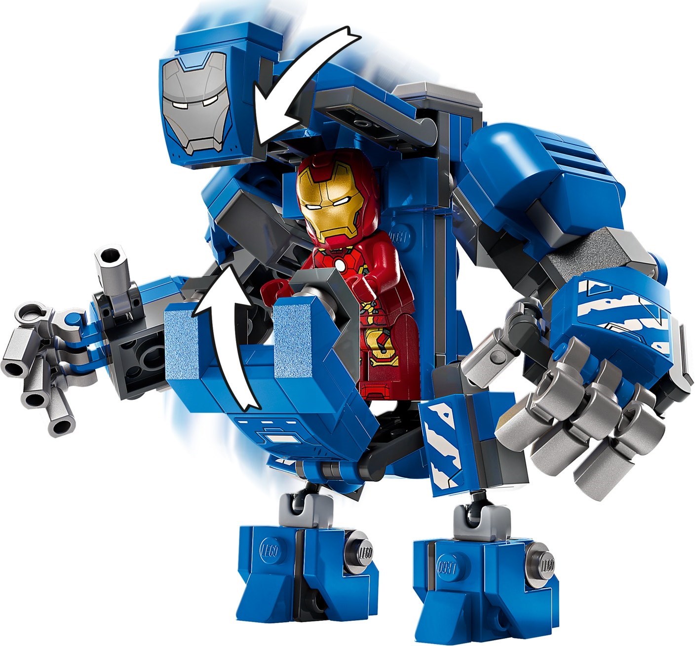 LEGO Super Heroes เลโก้ 76315 Iron Man's Laboratory: Hall of Armor