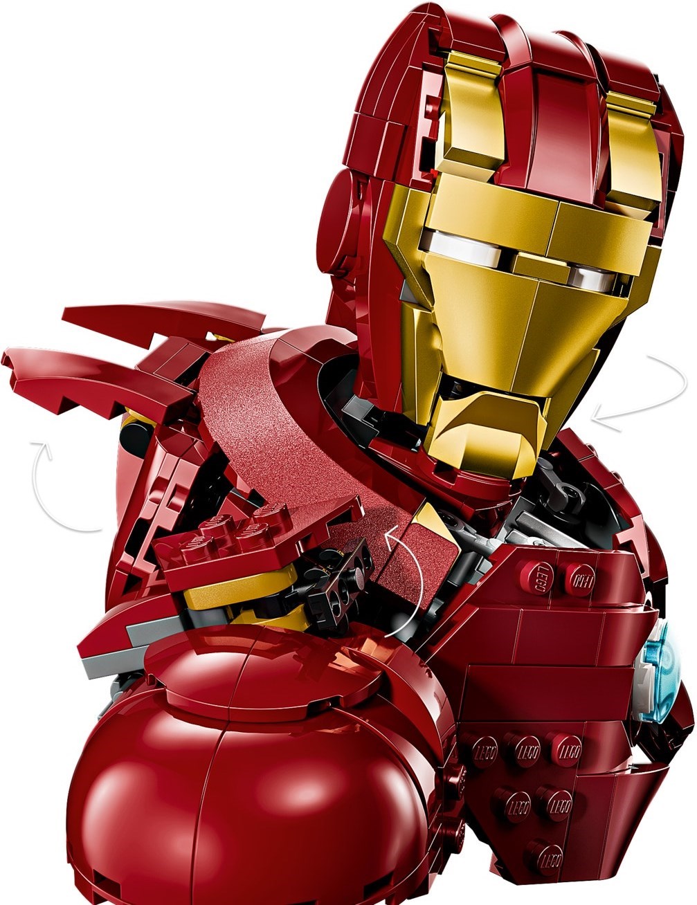 LEGO Super Heroes Marvel เลโก้ 76327 Iron Man MK4 Bust