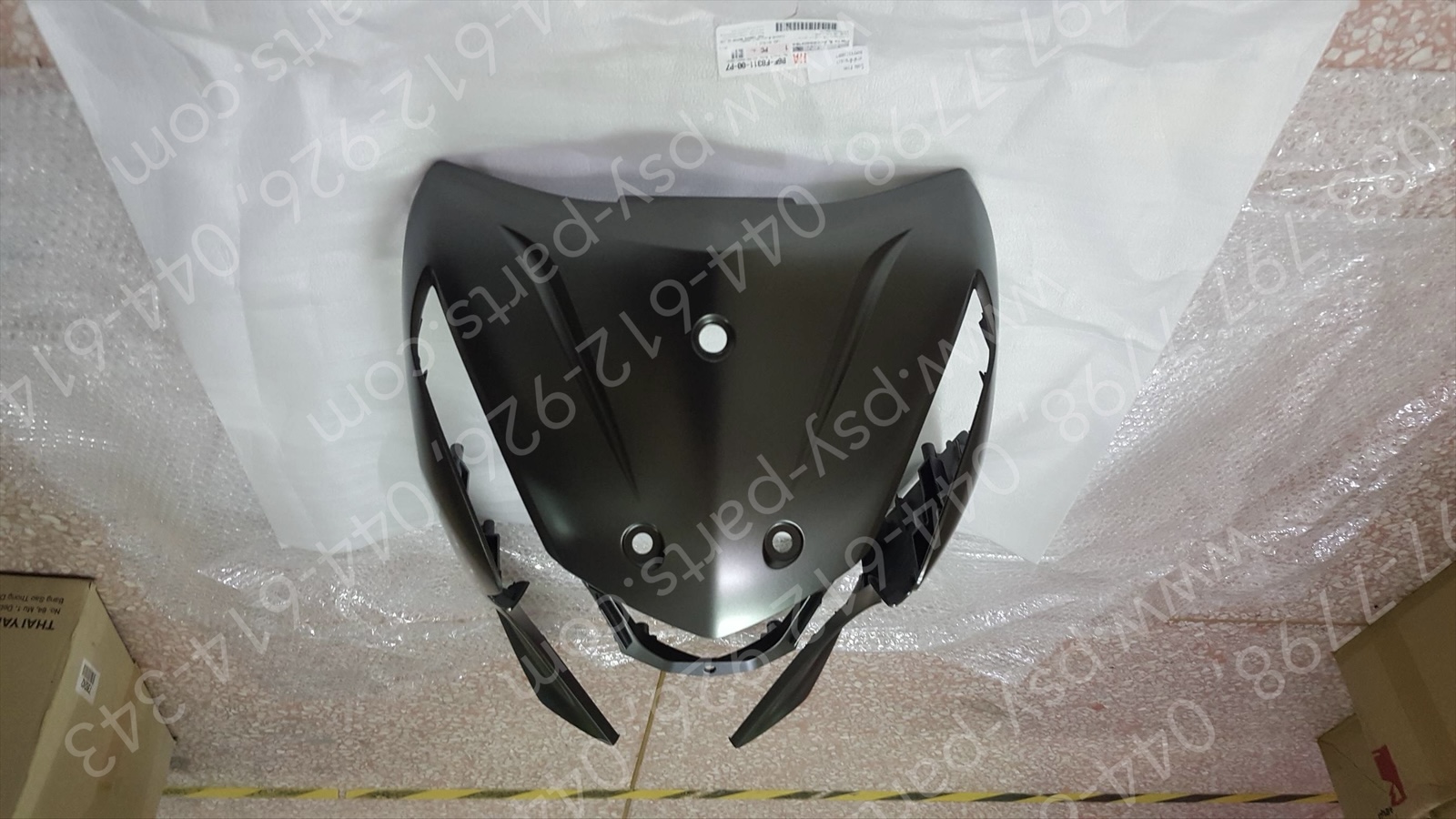 บังลม FINN แท้ๆ สีเทาดำด้าน (1617) B6F-F8311-00-P7 Yamaha