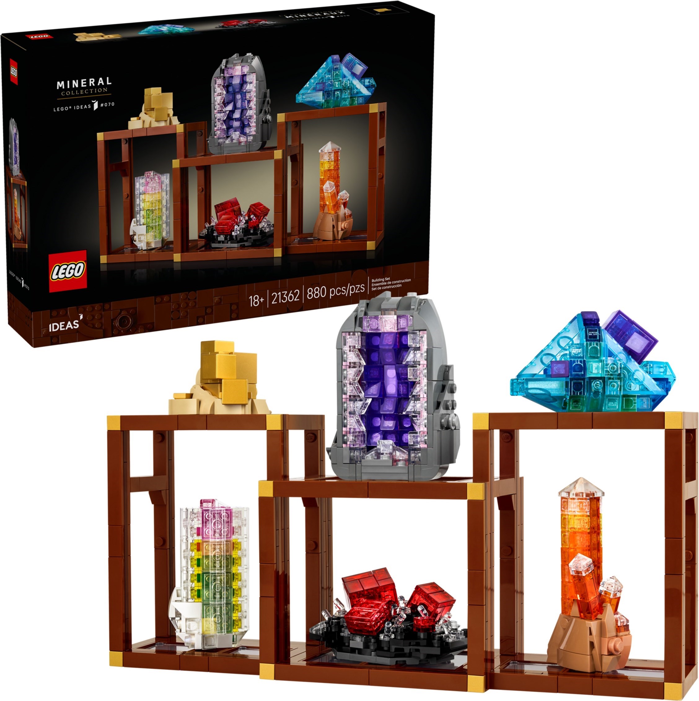 LEGO เลโก้ 21362 Mineral Collection