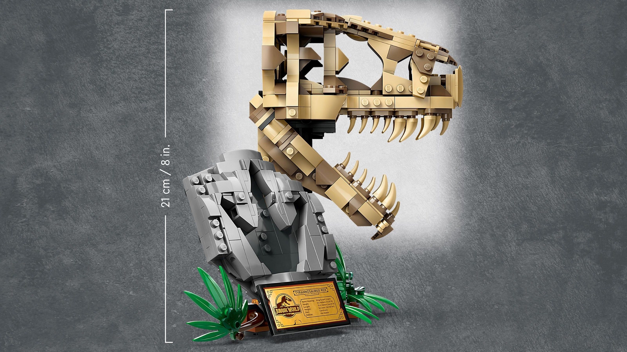 LEGO Jurassic World เลโก้ 76964 Dinosaur Fossils: T. rex Skull