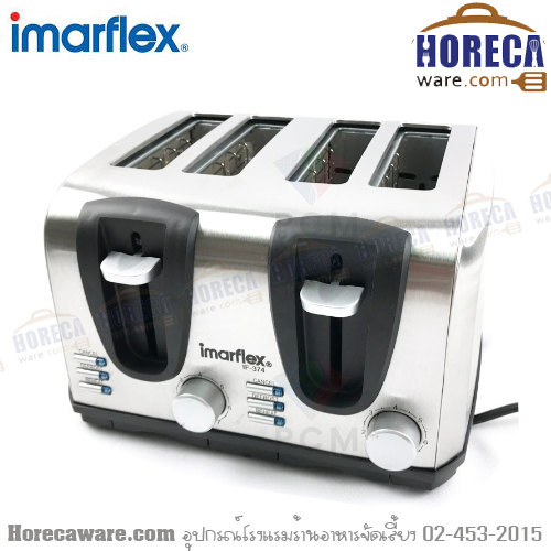 เครื่องปิ้งขนมปัง 4 แผ่น อิมาร์เฟล็ค [im-if-374]