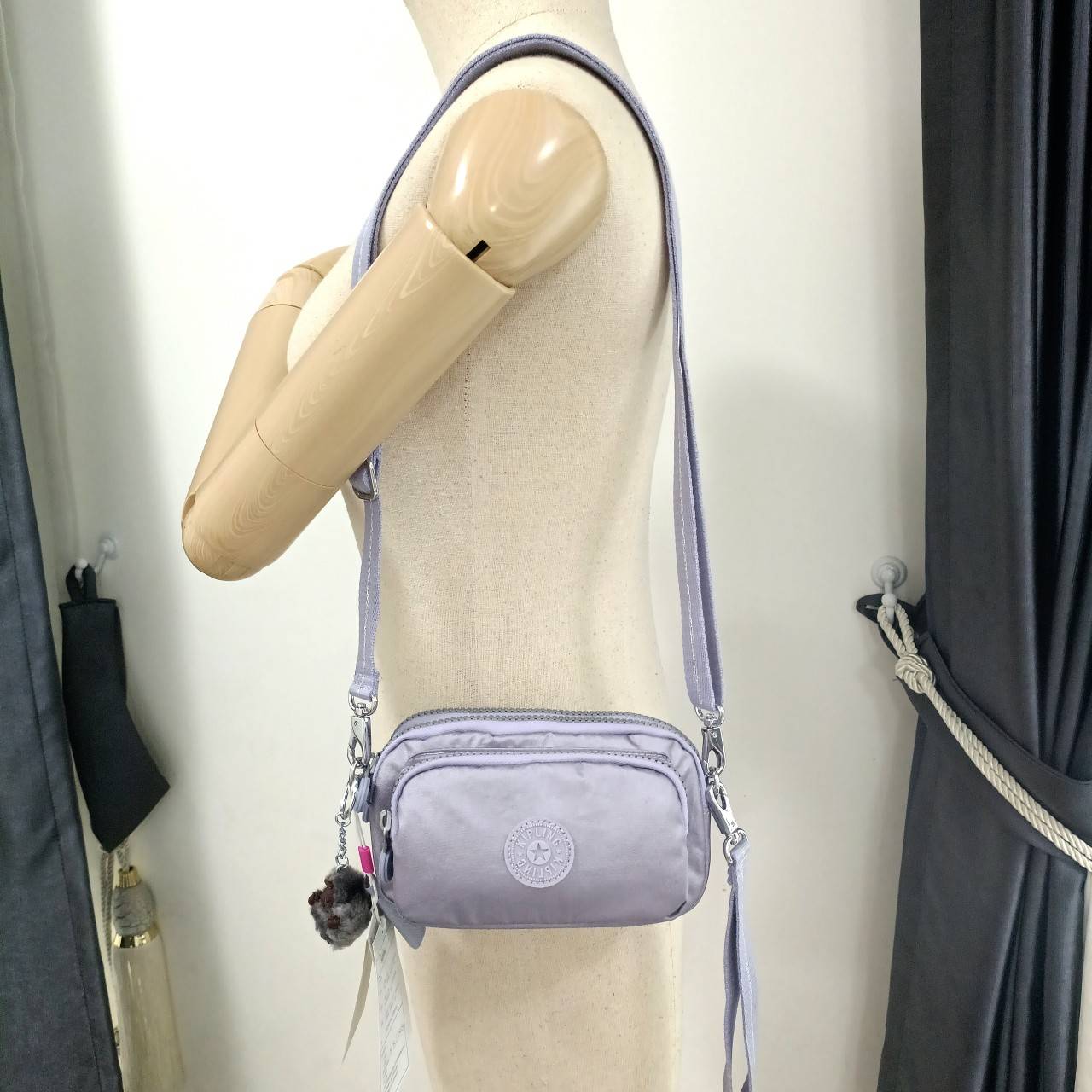 กระเป๋าสะพาย คิปลิ้ง คิปลิง KIPLING 3 Monkey Seoul up