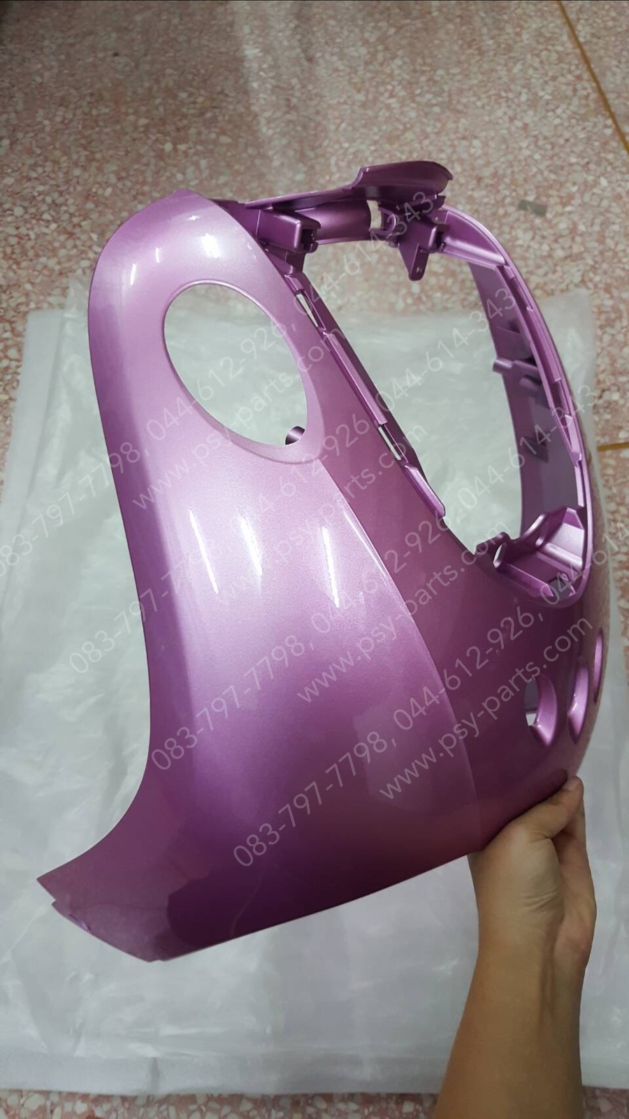 บังลม FINO แท้ๆ สีชมพูม่วง 4D0-F8311-00-P5 Yamaha