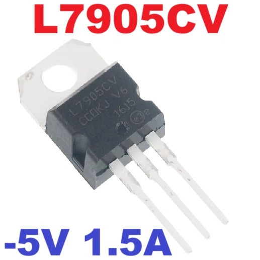 L7905CV Positive Voltage Regulators -5V 1.5A Dual Gauge